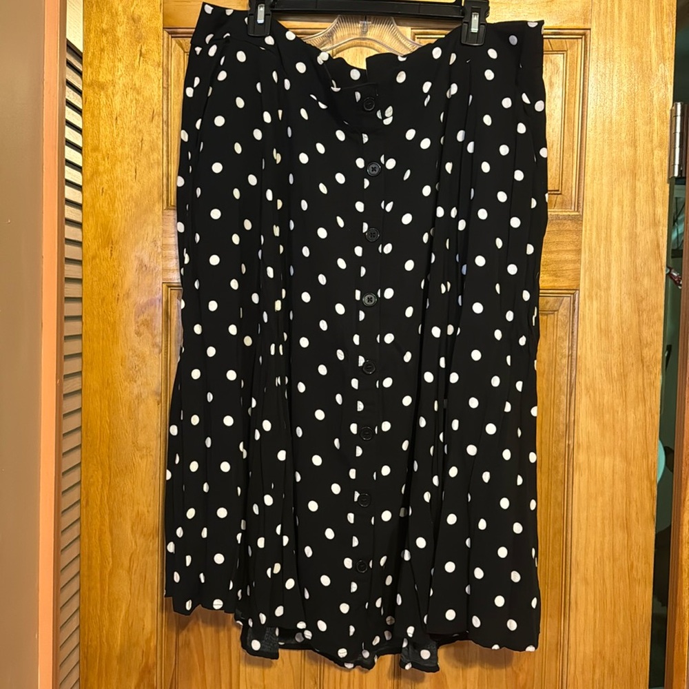 Torrid Polka Dot Skirt